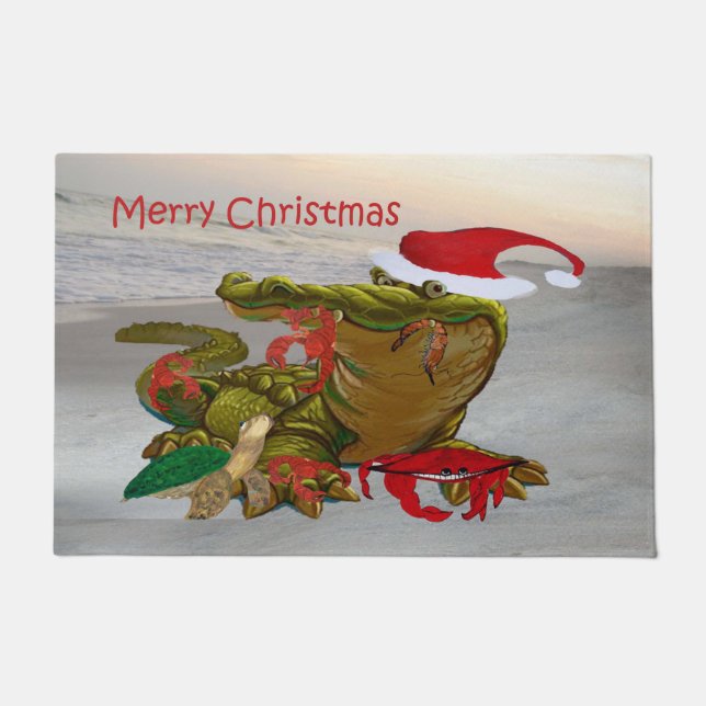Tapete Natal no bayou (Frente)