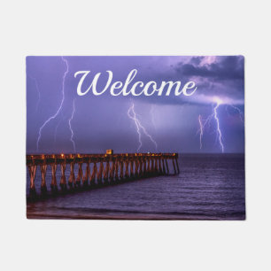 Tapete Navarre Florida Lightning Storm - Porta-boas-vinda