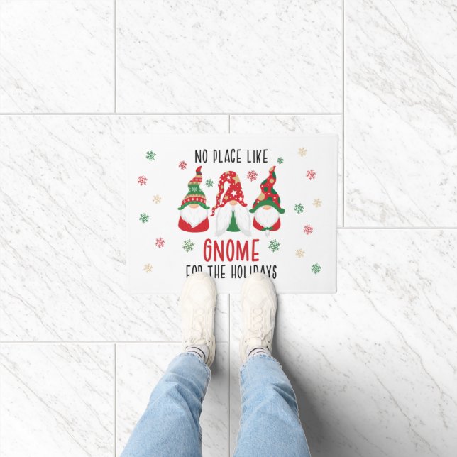 Tapete Nenhum Lugar Como Gnomo Para O Natal De Férias (Interior)