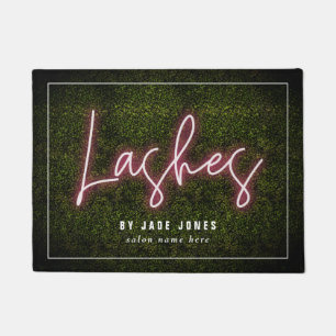 Tapete Neon Boxwood Lash Artista Cosmetologista Business