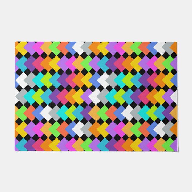 Tapete Neon Diamantes (Frente)