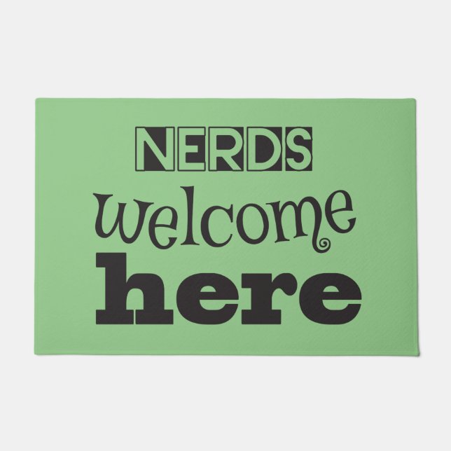 Tapete Nerd bem-vindos aqui (Frente)