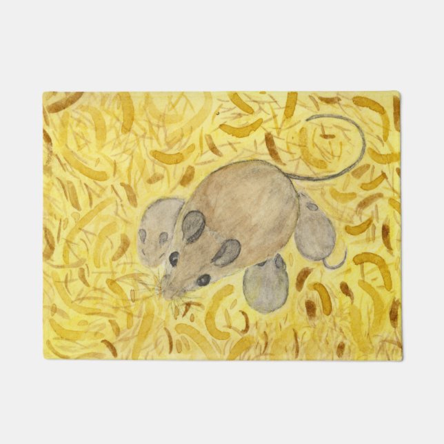 Tapete Nest Watercolor do Rato (Frente)