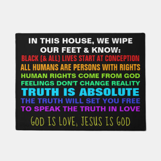 Tapete Nesta Assembleia, sabemos que Deus é uma porta de