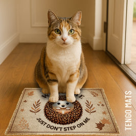 Tapete Niedlicher Igel mit Charme Humor für Tierfreunde