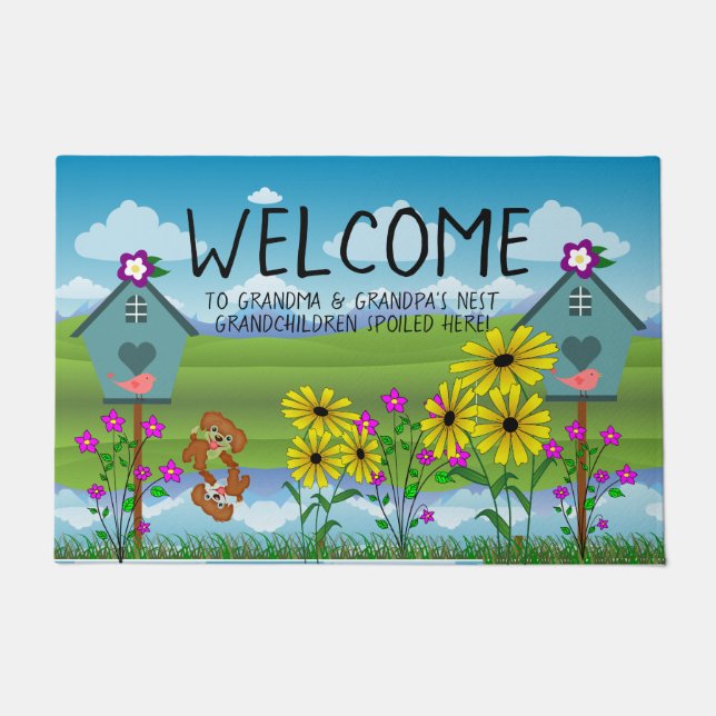 Tapete Ninho de vovó e vovô (Frente)