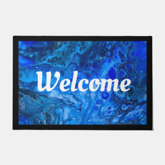 Tapete "No azul profundo"