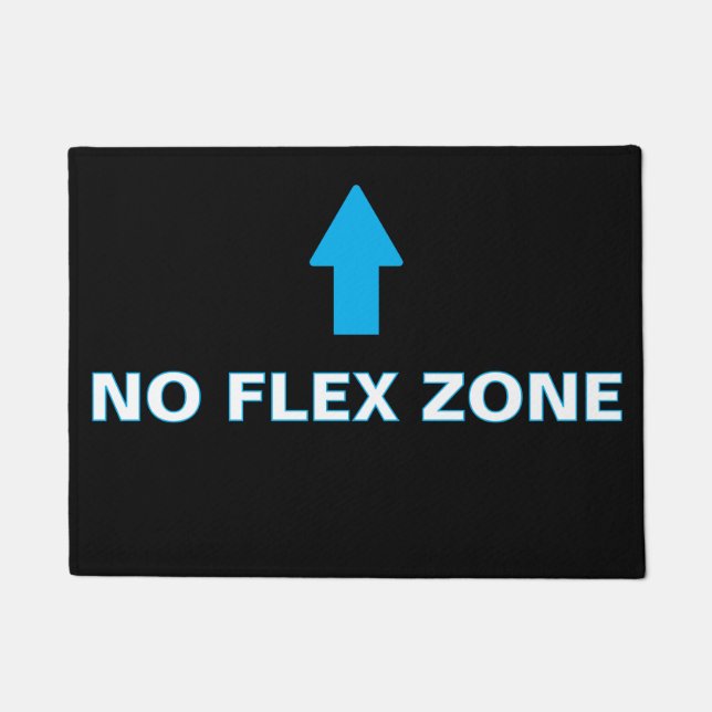 Tapete ''No Flex Zone'' Doormat (Frente)