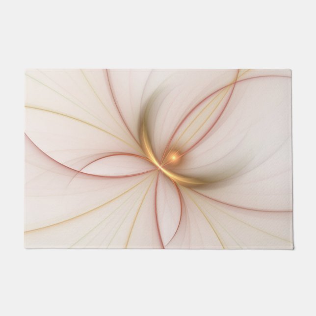 Tapete Nobre Arte Fractal De Cobre E Dourada Abstrato mod (Frente)