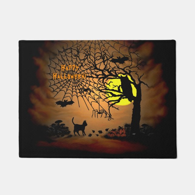 Tapete Noite de Halloween, Feliz Halloween! (Frente)