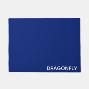Tapete Nome da cor azul do Dragonfly
