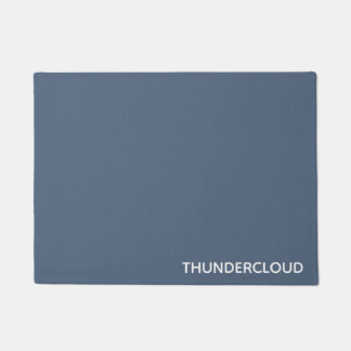 Tapete Nome da Cor da cinza Azul da Thundercloud