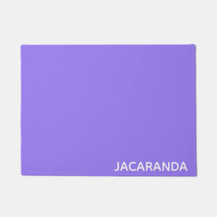 Tapete Nome da cor roxa de Jacaranda