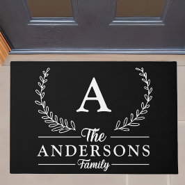 Tapete Nome da Família Elegante Personalizado e Clássica