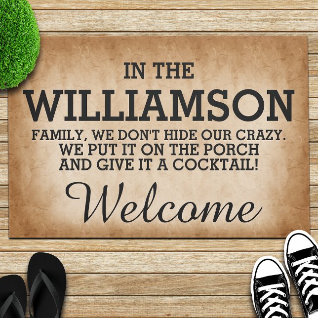 Tapete Nome da Família Engraçado (Criador carregado)