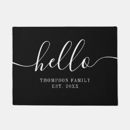 Tapete Nome da Família Personalizado Olá