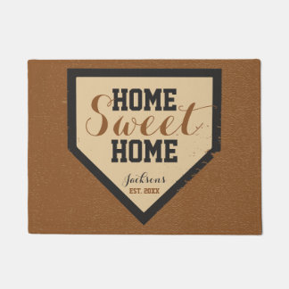 Tapete Nome de família doce Home da placa Home