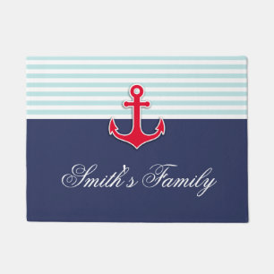 Tapete Nome de família náutico personalizado do design