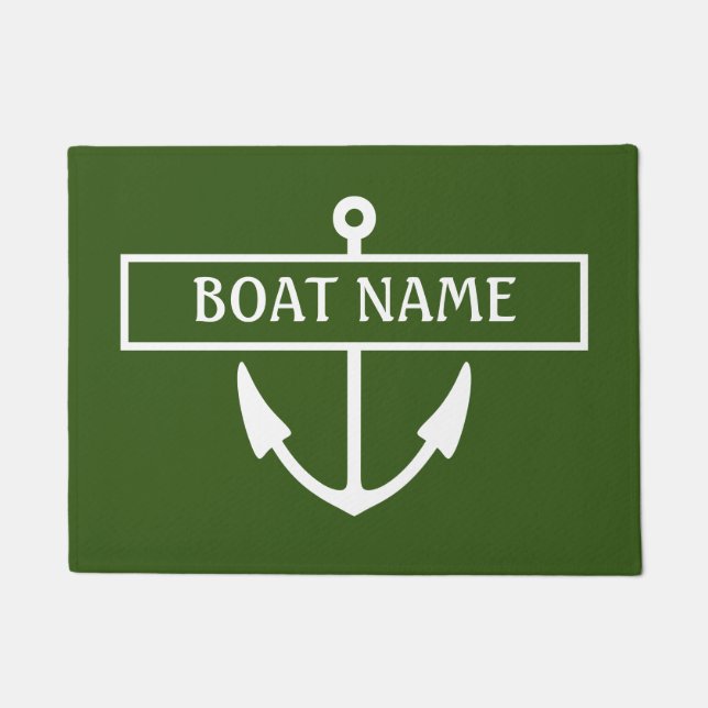 Tapete Nome do boi Dock Mat (Frente)