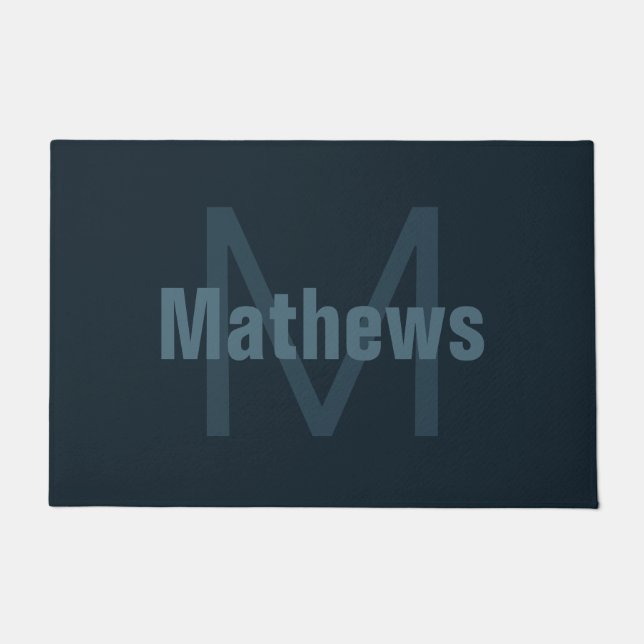 Tapete Nome moderno editável (Frente)