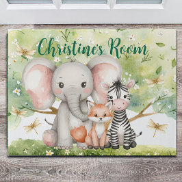 Tapete Nome Personalizado Dragonfly Animal