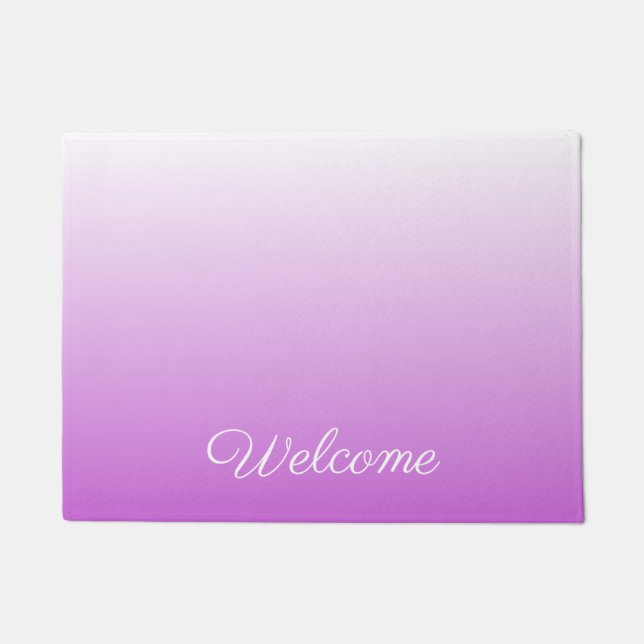 Tapete Nome personalizado Lilac roxo ombre (Frente)