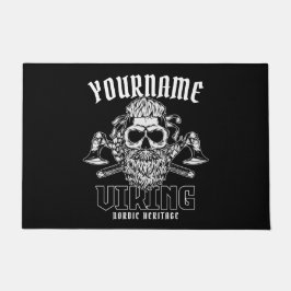 Tapete NOME Personalizado Viking Nordic Warrior Heritage
