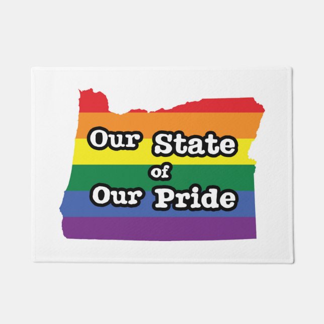 Tapete Nosso Estado de Orgulho| Oregon (Frente)