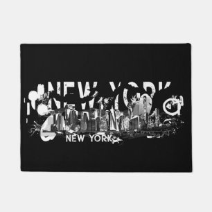 Tapete Nova Iorque Manhattan Skyline - abstrato
