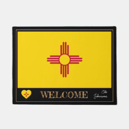 Tapete Novo México & Novo México Bandeira house mat /spor