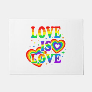Tapete O Amor LGBTQ é Amor Orgulho Gay Bandeira do Arco-Í