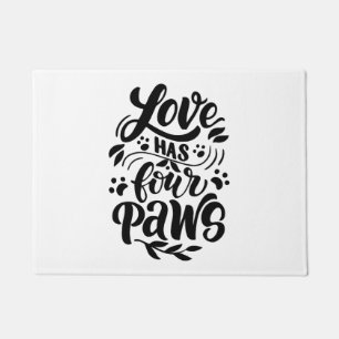 Tapete O Amor Tem Quatro Patas Cachorros Ideia