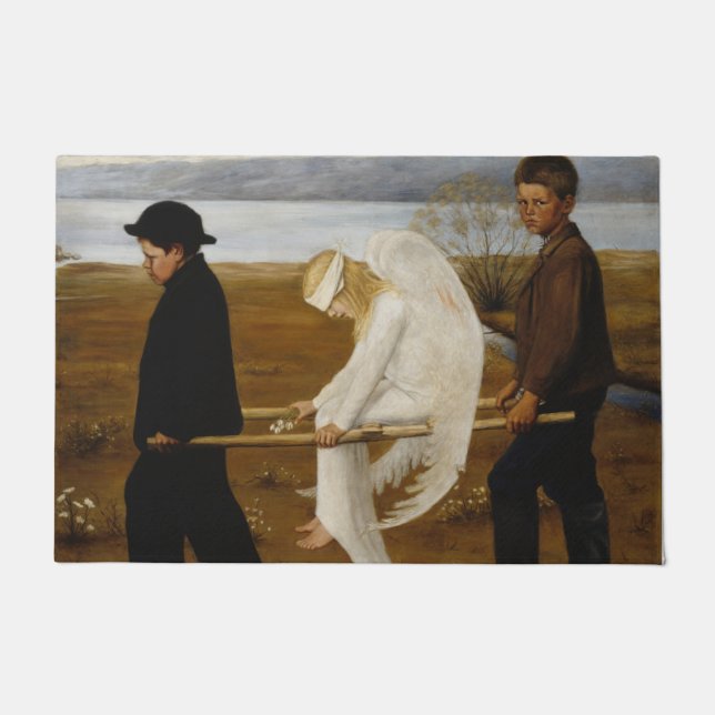 Tapete O Anjo Ferido (por Hugo Simberg) (Frente)