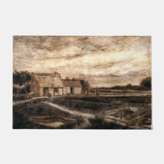 Tapete O Barn Protestante - Mat do Chão de Van Gogh