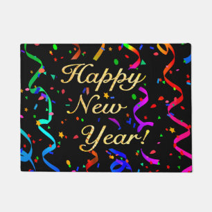 Tapete O "feliz ano novo! "doormat