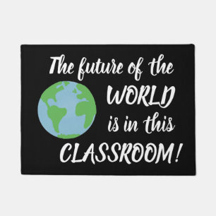 Tapete O futuro do mundo está nesta sala de aula!