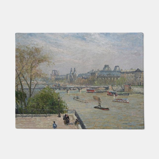 Tapete O Louvre, Primavera Camille Pissarro (Frente)