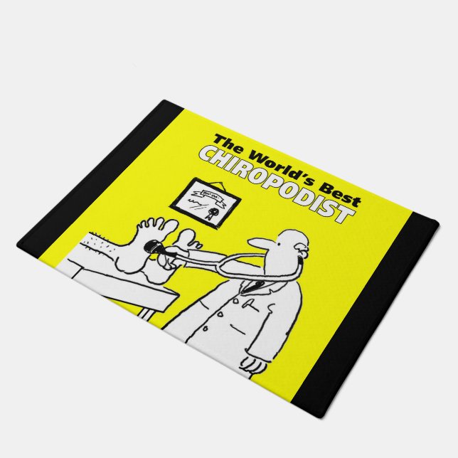 Tapete O melhor Chiropodista do mundo (Inclinado)