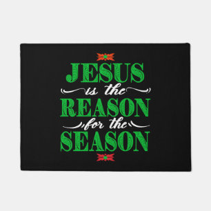 Tapete O Natal Cristão Oferece Jesus É A Razão Para