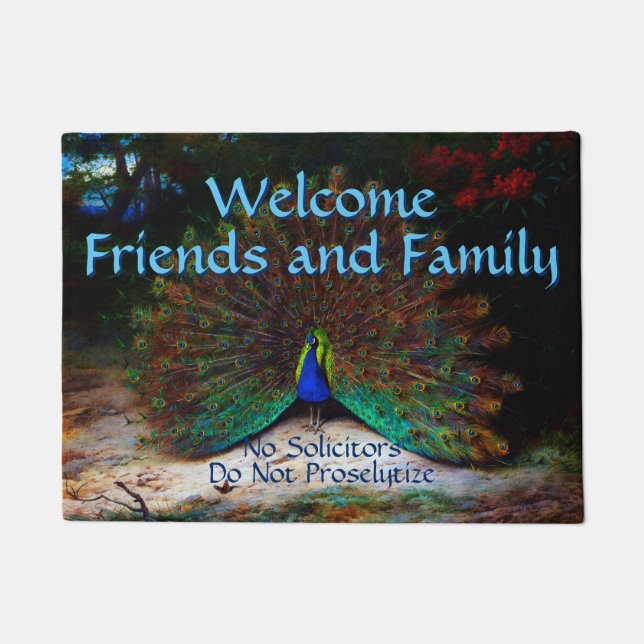 Tapete O pavão (Frente)