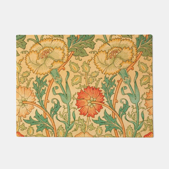 Tapete O rosa e aumentou por William Morris (Frente)
