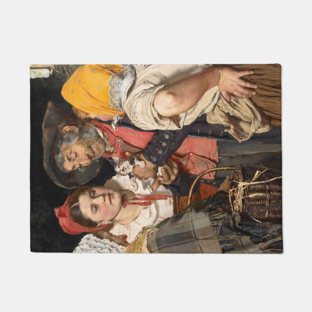 Tapete O tesouro do velho (o gato) (de Karl Gussow) (Frente)