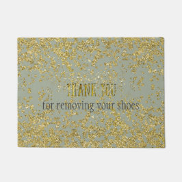 Tapete Obrigado Por Remover A Matriz De Calçados