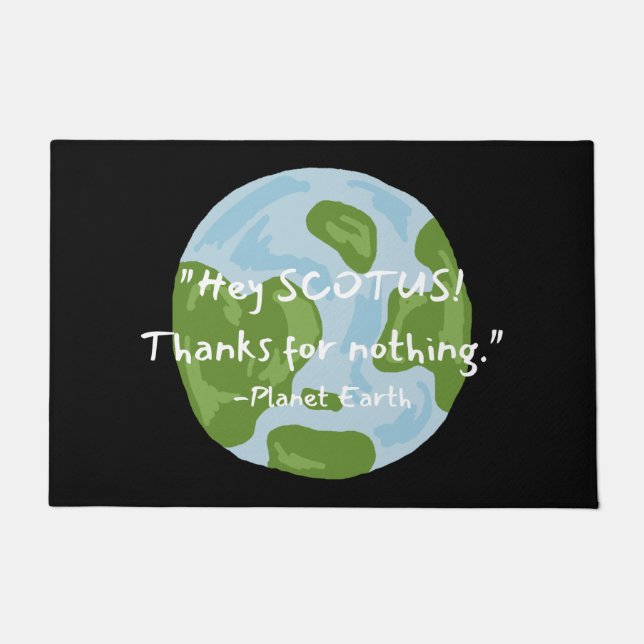 Tapete OBRIGADOS SCOTUS Por Nada Citação da Terra (Frente)