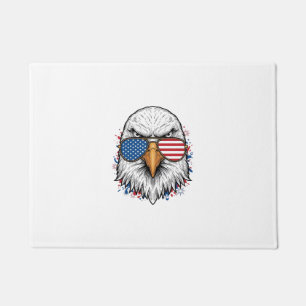 Tapete Óculos de Sol Águia Patriótica Camisa Vector Vinta