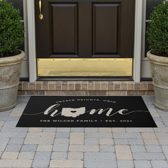 Tapete Ohio Home State Personalizado (Criador carregado)