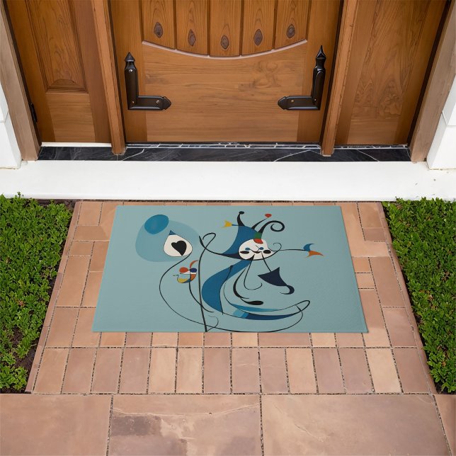 Tapete Olhar questionador de estrela (Questioning Star Gaze Doormat
)