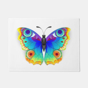 Tapete Olho Peacock da Borboleta Arco-Íris