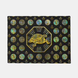 Tapete Olmo dourado Shell de Feng Shui da