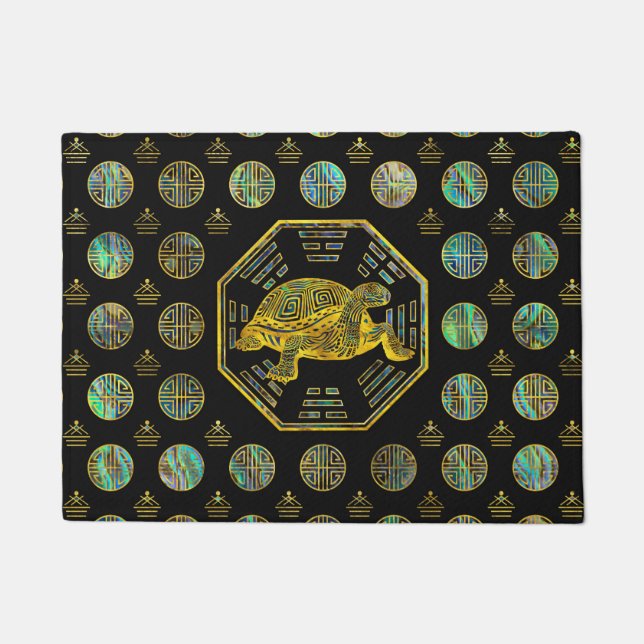 Tapete Olmo dourado Shell de Feng Shui da (Frente)
